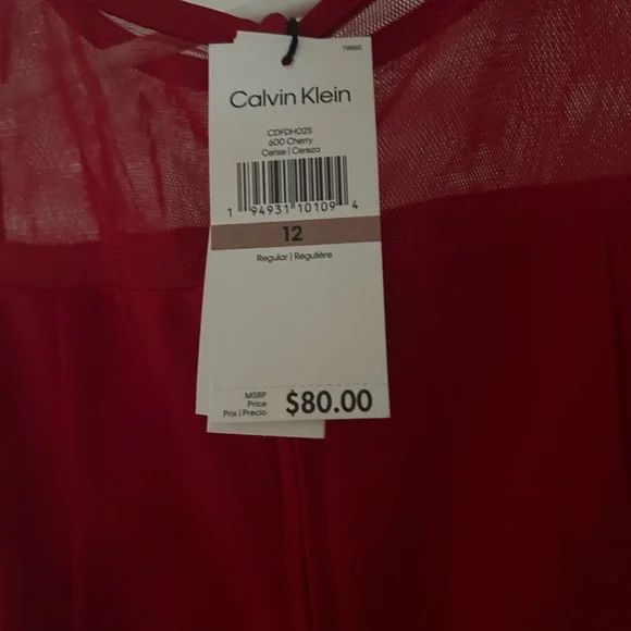 Elegant Red Kids Dress